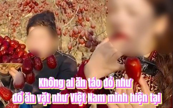 “Không ai ăn táo đỏ như đồ ăn vặt như Việt Nam mình hiện tại”, phát ngôn của TikToker khiến MXH bùng nổ tranh cãi