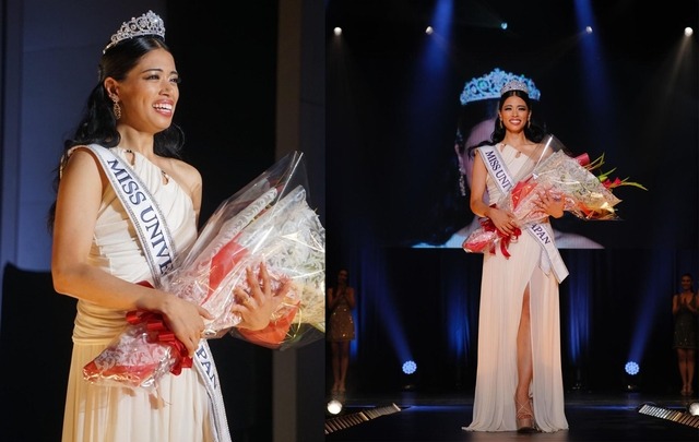 Một người đẹp Miss Universe 2024 chới với, lảo đảo khi trượt patin trên sân khấu Bán kết- Ảnh 2.