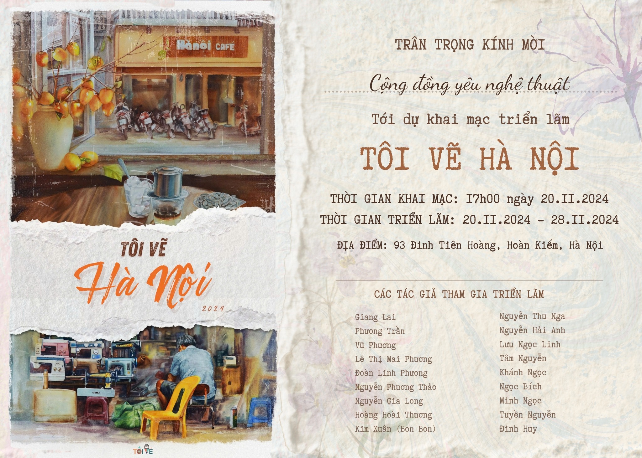 Triển lãm “Tôi vẽ Hà Nội”: Góc hoài niệm của những người ở Hà Nội nhưng vẫn da diết nhớ Hà Nội! - Ảnh 11.