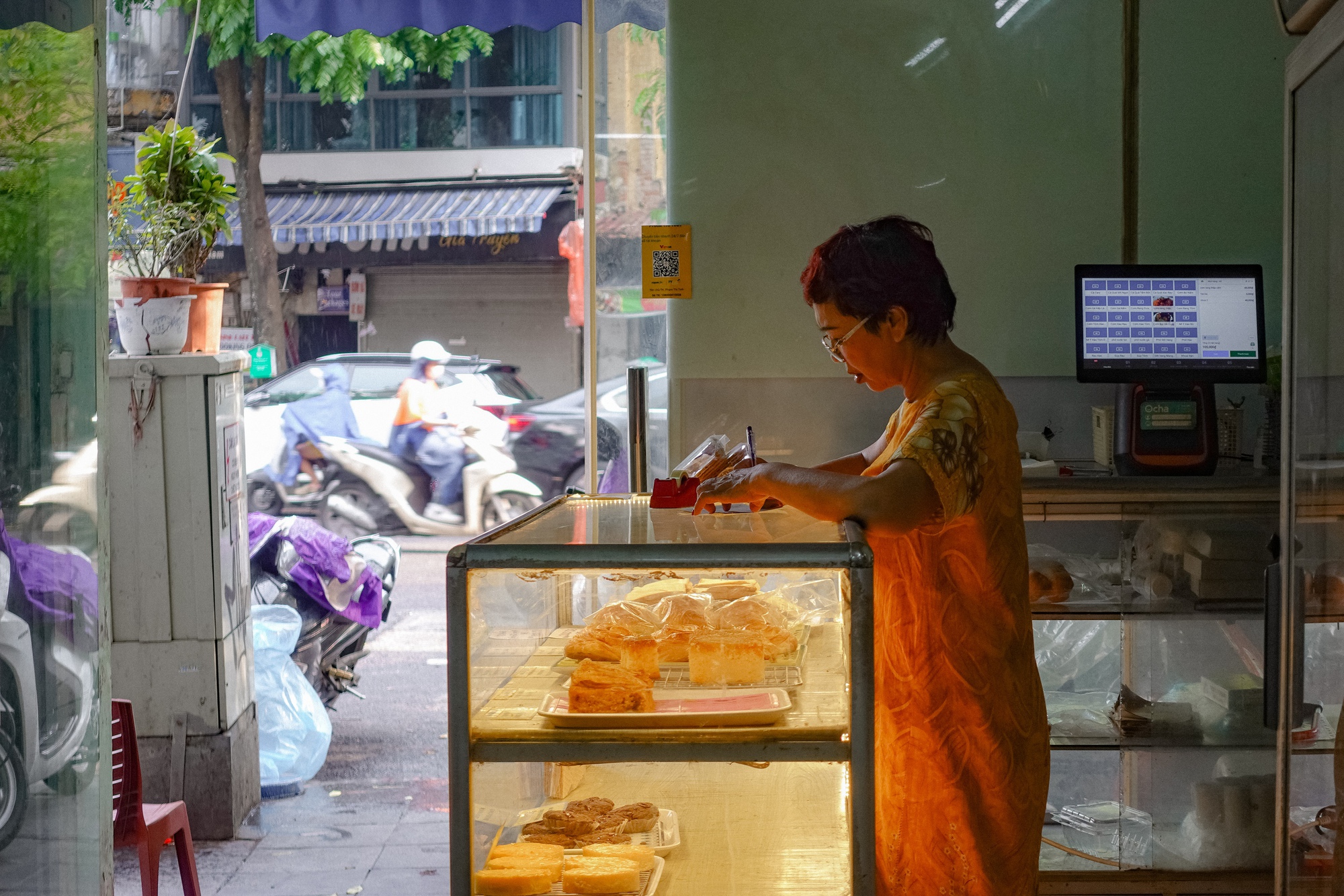 Hàng bánh sữa 