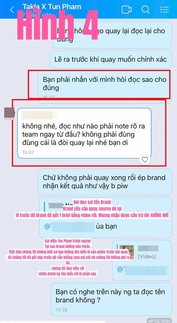 Phản hồi chính thức từ 2 phía trong vụ Tun Phạm đọc sai tên nhãn hàng, yêu cầu quay lại thì ekip đáp 