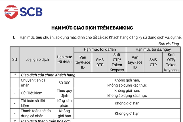 Ngân hàng SCB giảm chuyển tiền, dừng dịch vụ khách vip - Ảnh 1.