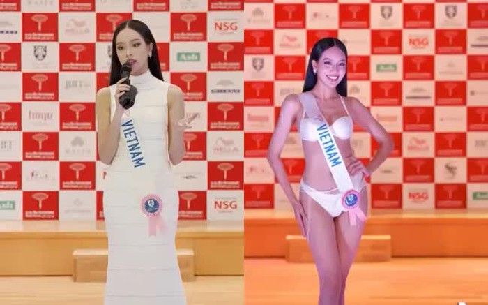 Hoa Hậu Thanh Thủy tự tin ở Bán kết Miss International 2024