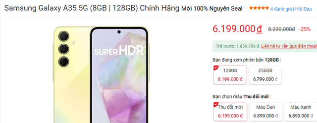 Điện thoại 5G, pin 6000 mAh của Samsung: Lựa chọn sáng giá phân khúc 6 triệu - Ảnh 2.