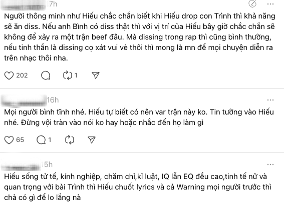 Đã có 1 rapper "tham chiến" tung bản rap diss nhắm đến HIEUTHUHAI nhưng lực sát thương là không đáng kể!- Ảnh 3.