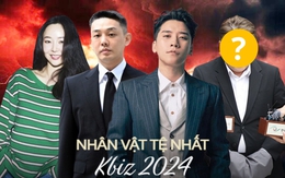 200 người trong Kbiz chọn ra Top nhân vật tệ nhất 2024: Bê bối cỡ Seungri – Yoo Ah In vẫn chào thua 1 ngôi sao