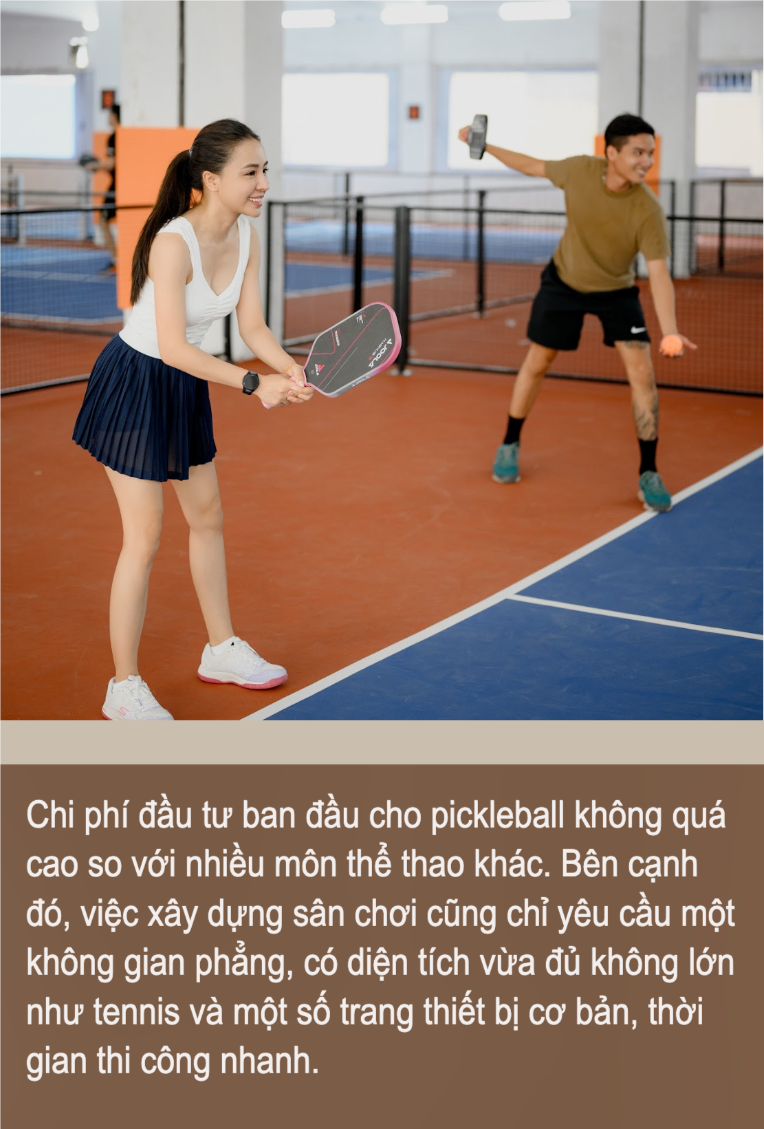 Sân pickleball “mọc lên như nấm”: Bỏ cả tỷ đồng thu về “tiền lẻ”, sao nhiều người vẫn nườm nượp mở theo? - Ảnh 5.