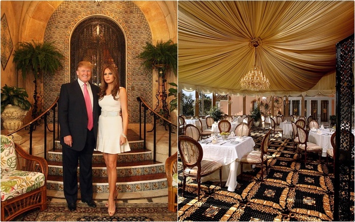 Bên trong ngôi nhà Mar-a-Lago của Donald Trump ở Palm Beach: Tiêu biểu cho sự xa hoa của Florida