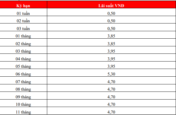 Một ngân hàng tăng lãi suất tiết kiệm hôm nay ngày 19/11: Cao nhất 8,1%/năm- Ảnh 1.