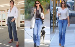 10 cách mặc quần jeans đẹp thanh lịch, phù hợp với phụ nữ trung niên